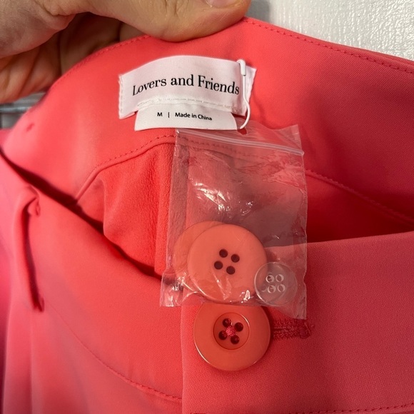 Lovers + Friends x Jetset Christina Sydney Pant in Coral Pink Medium - Picture 10 of 10